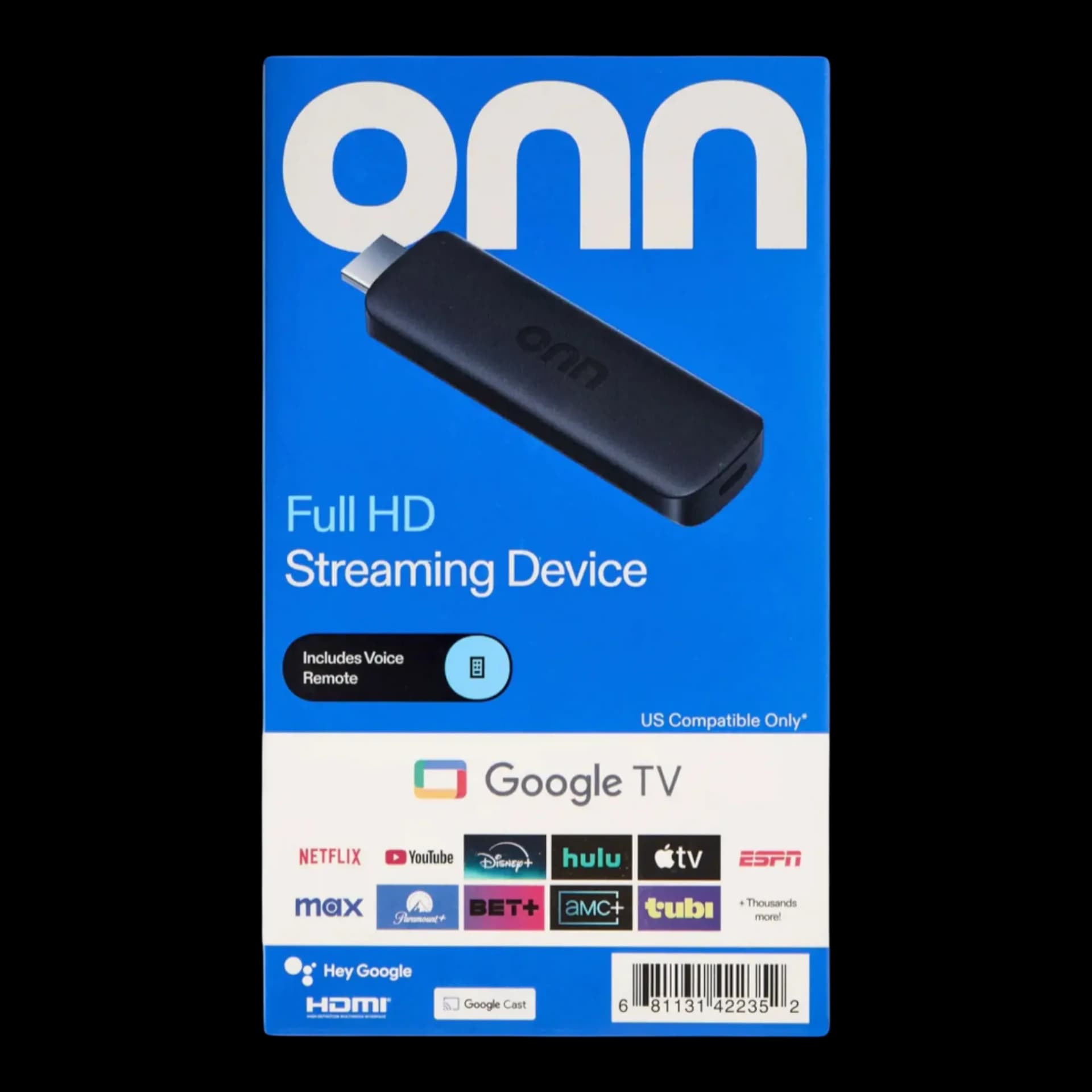 ONN WATCH TV FULL HD STREAMING DEVICE