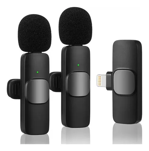 MICROFONO SOLAPA TIPO LIGHTNING 2 MIC BALITAS