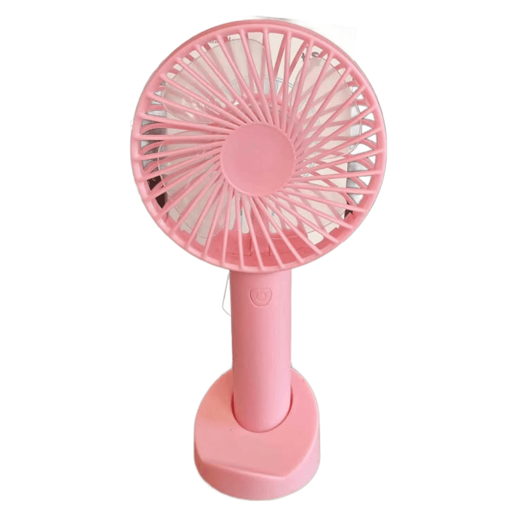 VENTILADOR RECARGABLE FAN LED DIGITAL DE MANO