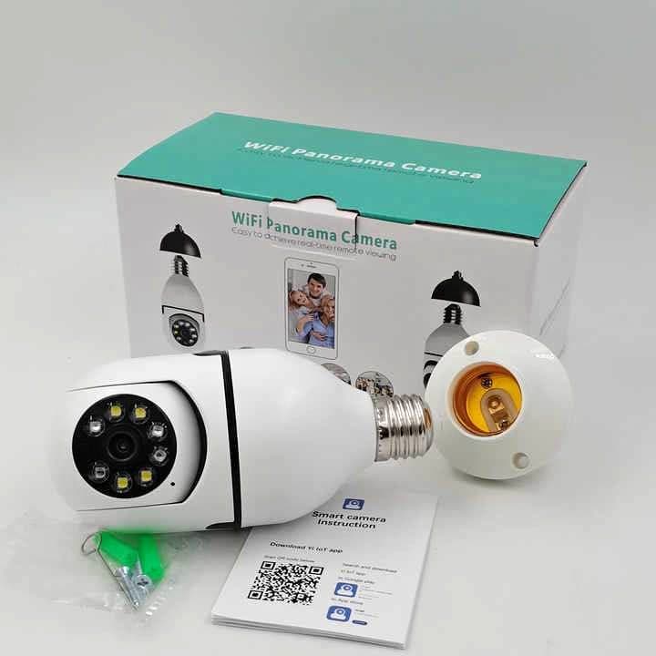 CAMARA DE BOMBILLO WIFI PANORAMA