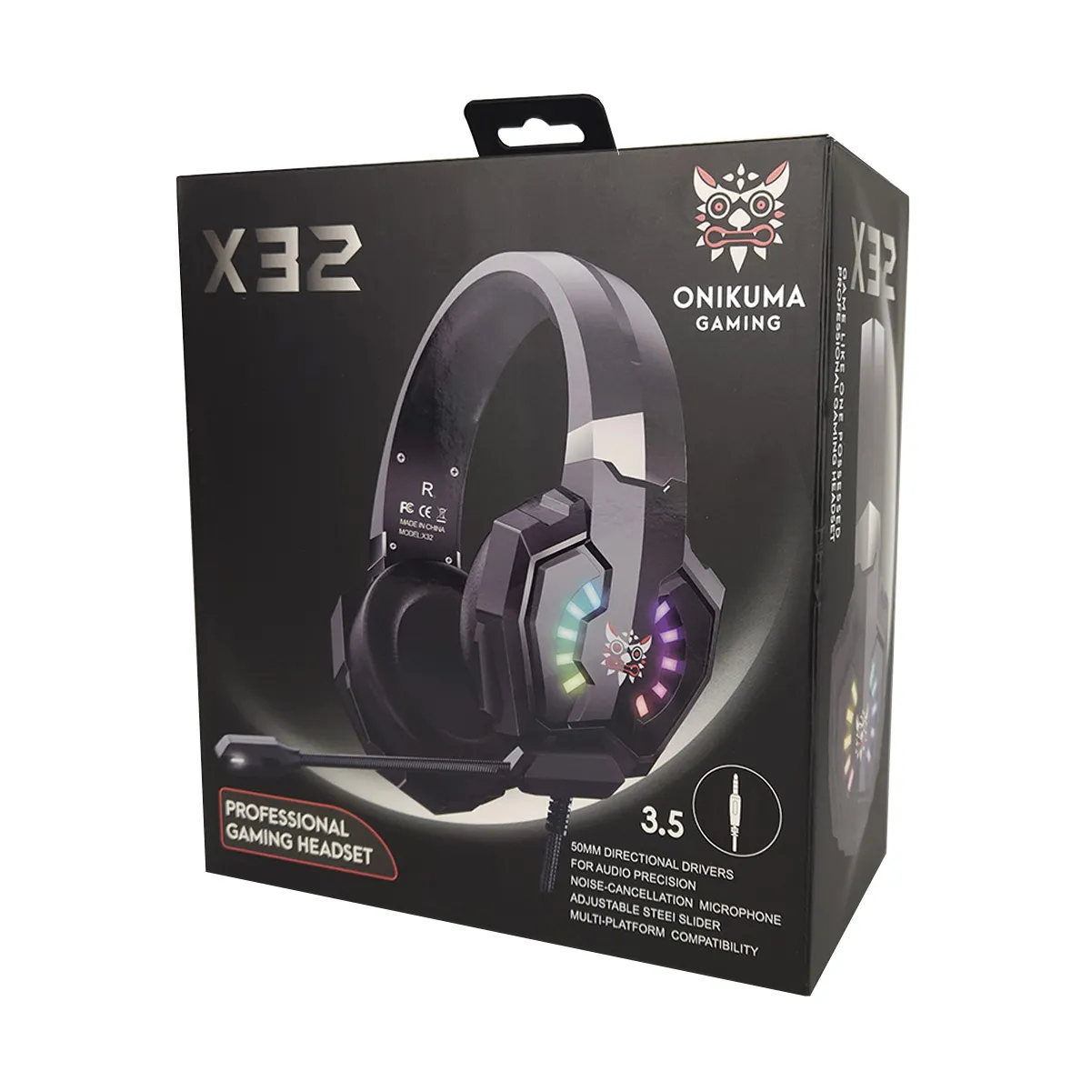 AUDIFONO GAMER ONIKUMA MOD X32