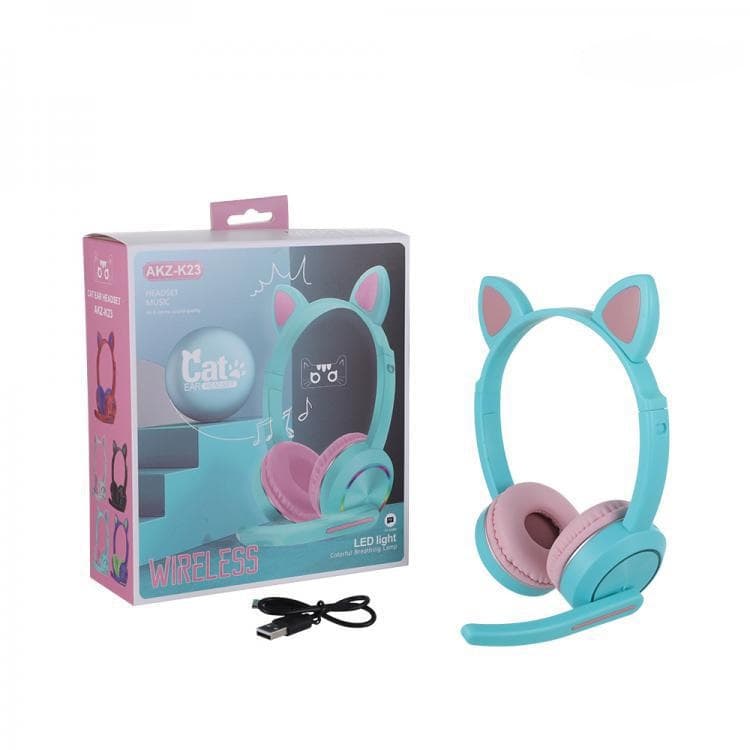 AUDIFONOS CAT EAR HEADSET MODELO AKZ-K23