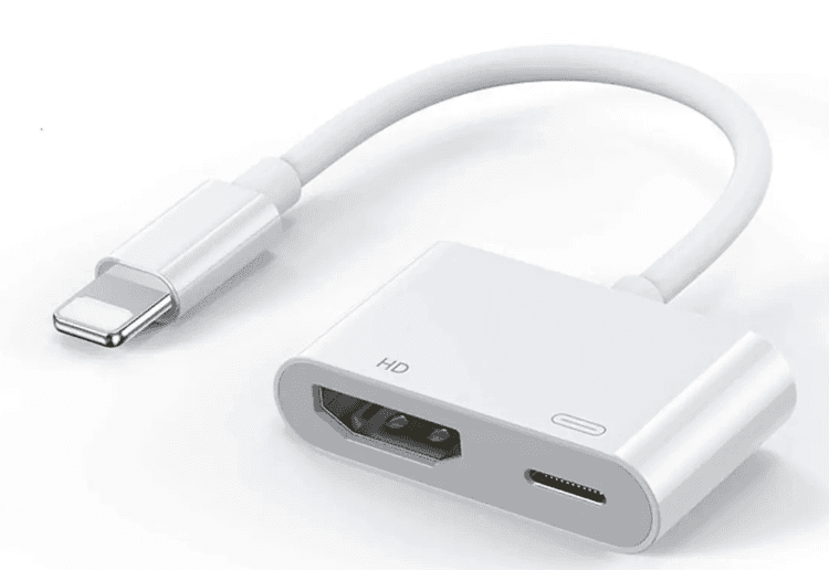 ADAPTADOR CONVERTIDOR LIGHTNING A HDMI MOD 7565D