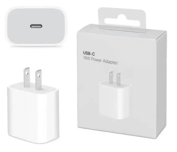 ADAPTADOR DE CARGA APPLE 18 W USB C