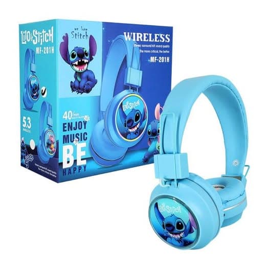AUDIFONOS BLUETOOTH STITCH MOD MF-201H