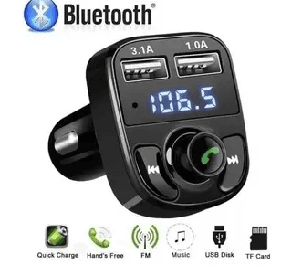 AHORRADOR HM21 PARA CARRO MP3 PLAYER MULTIFUNCIONAL FM KIT 5V