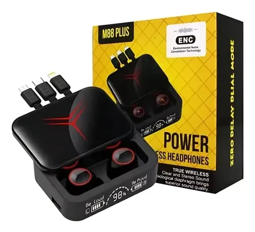 AUDIFONOS INALÁMBRICOS M88 PLUS