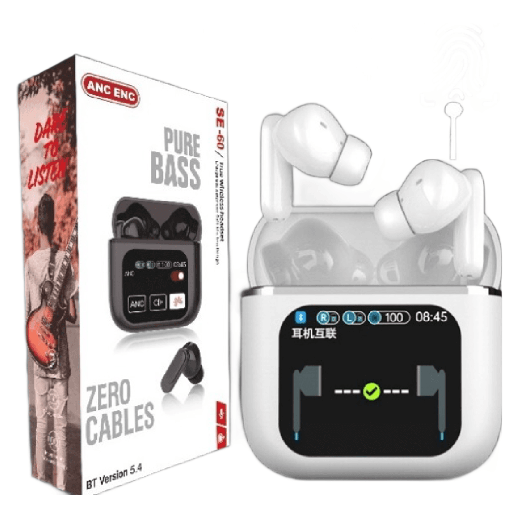 AUDIFONOS INALÁMBRICOS PURE BASS ZERO CABLES MOD SE-60