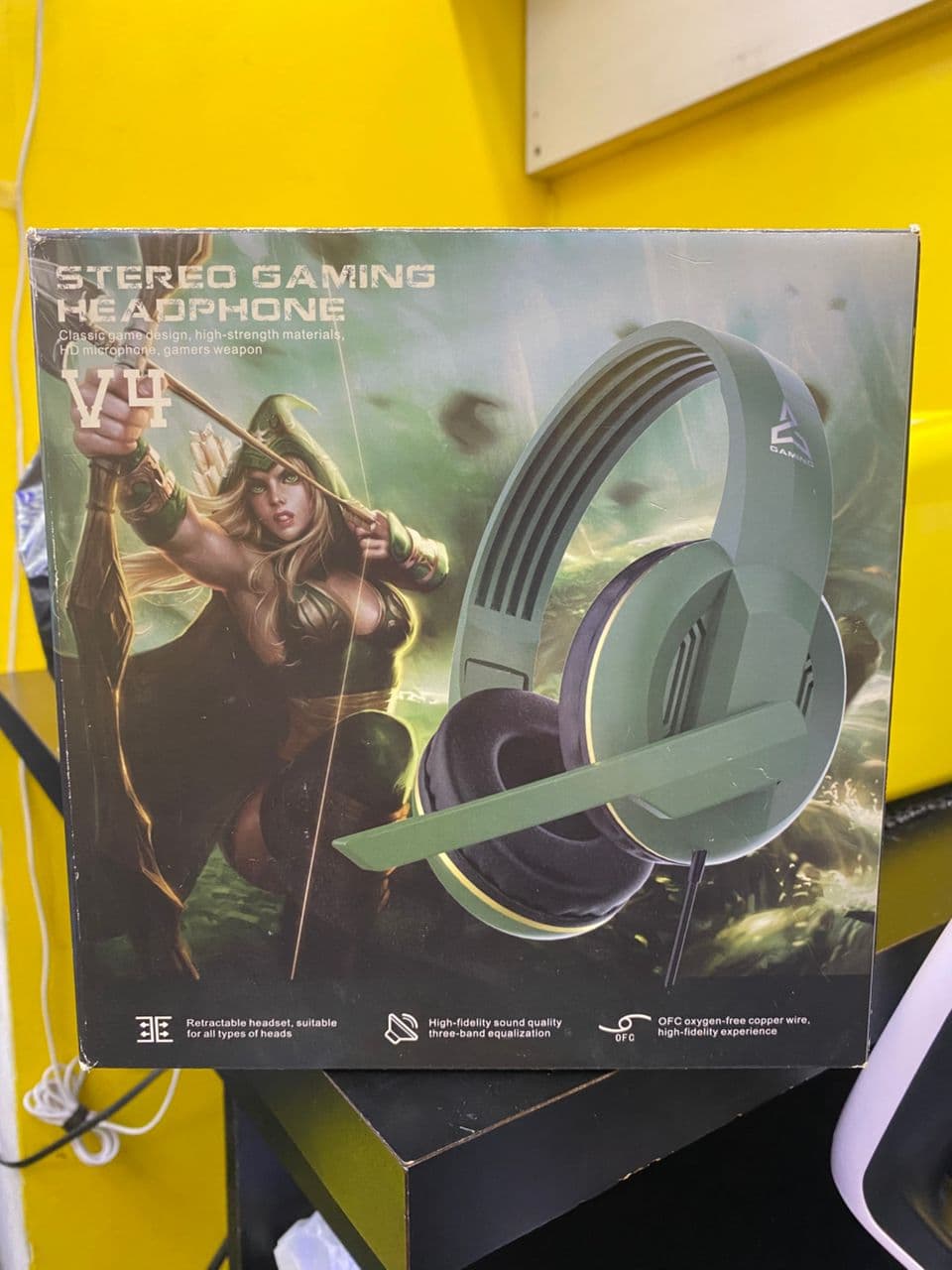 AUDIFONOS STEREO GAMING HEADPHONE MOD V4