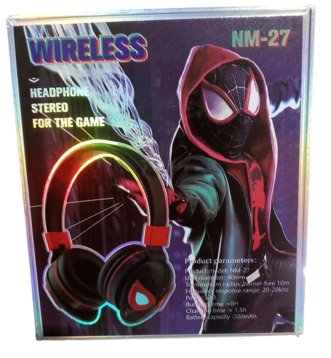 AUDIFONOS SPIDERMAN NM-27