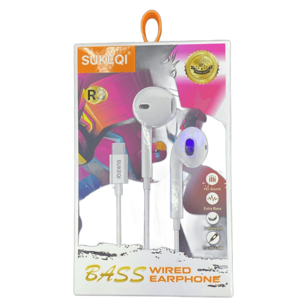 AUDIFONOS SUKEQI TIPO C MOD R3
