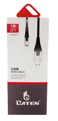 CABLE BATEN MICRO USB 1M 3FT