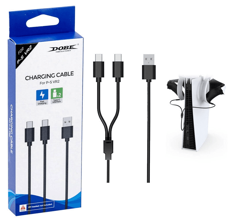 CABLE DE CARGA DOBE PARA PS VR2