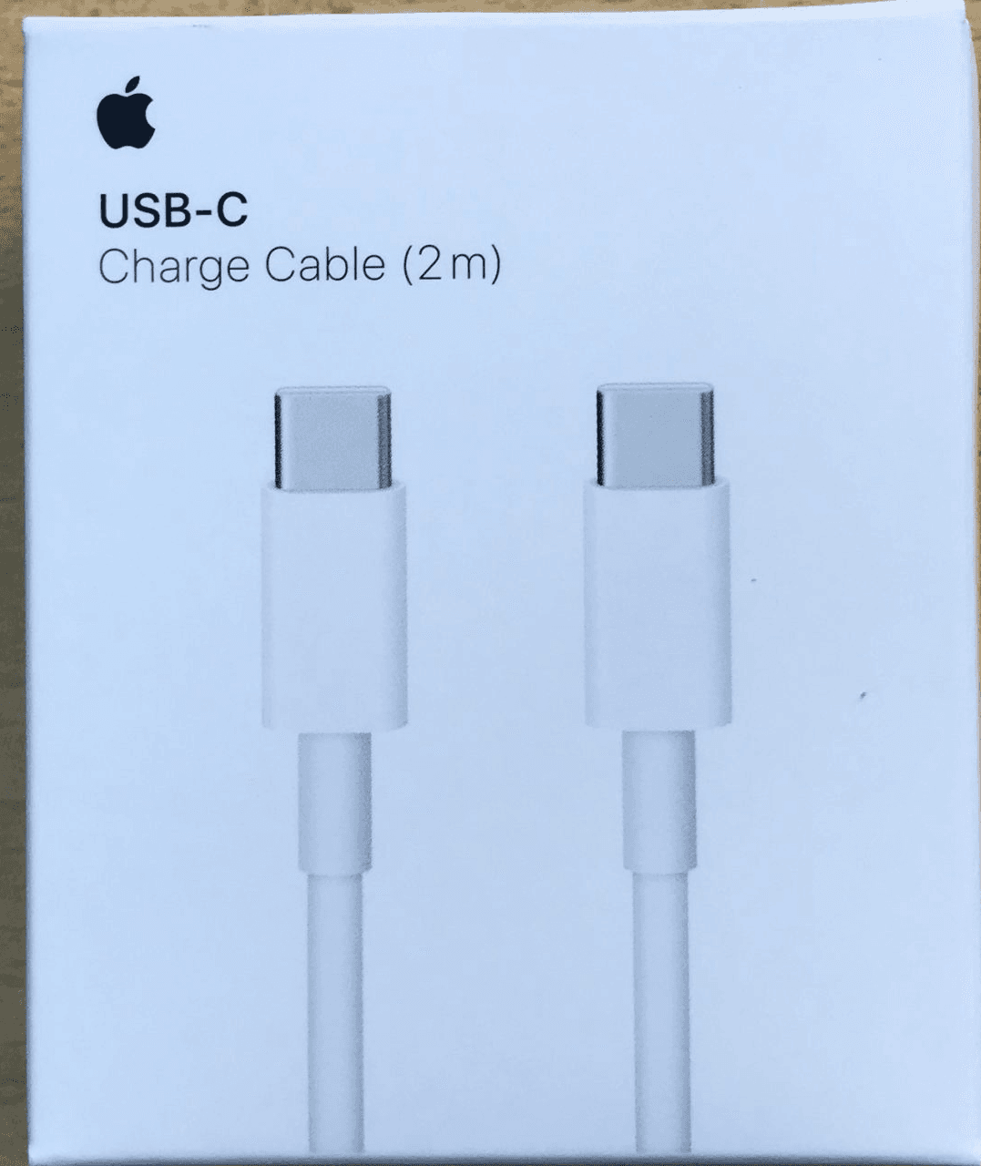 CABLE APPLE TIPO C A USB C DE 2MTS