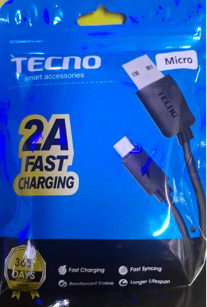 CABLE DE CARGA TECNO MICRO USB