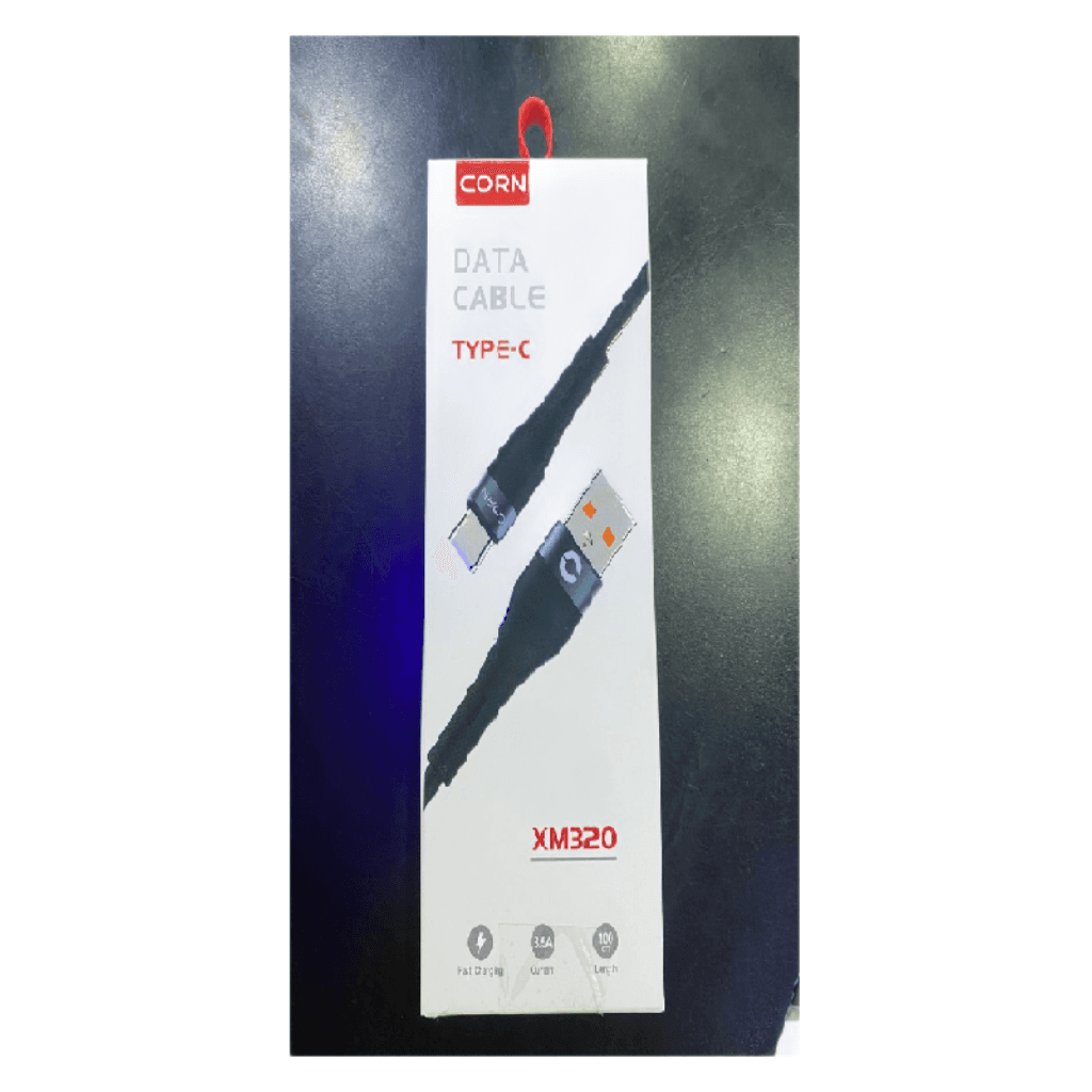 CABLE DE DATA CORN TIPO C MOD XM320 3.5A 1MTS