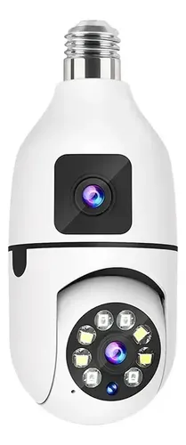 CAMARA SMART BOMBILLO 2 LENTES INTERIOR