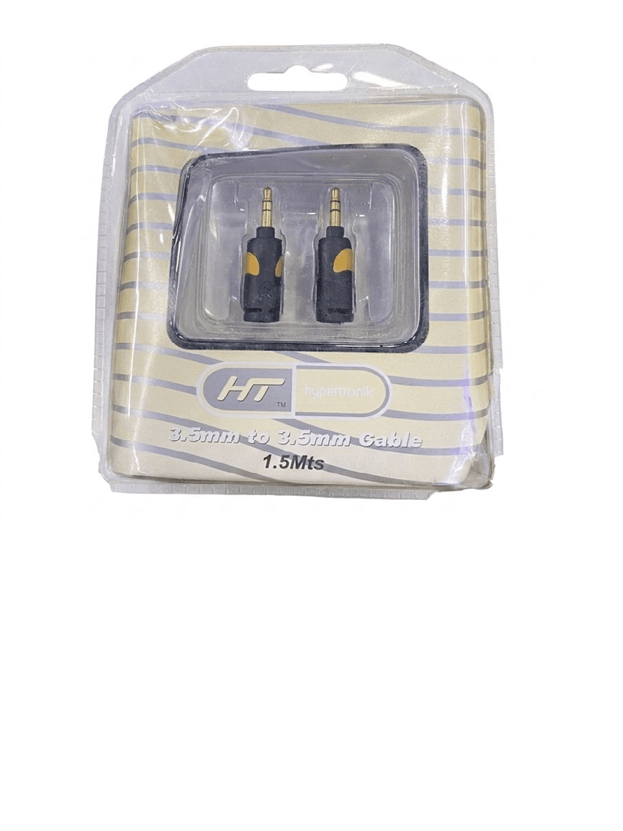 CABLE HYPERTONIK PLUS 3.5MM A PLUS 3.5MM 1.5 MTS