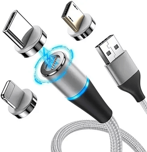 CABLE MAGNETICO 3 EN 1 RAPID SERIES USB