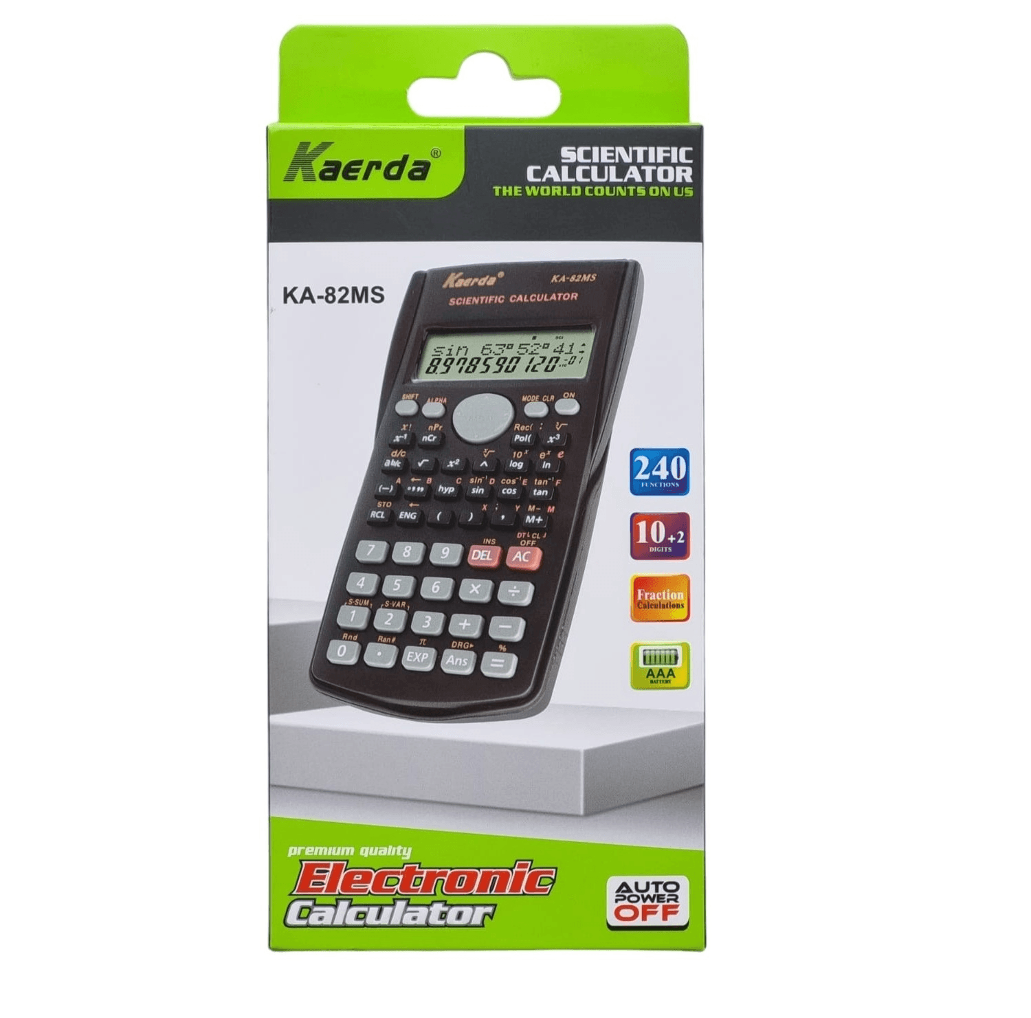 CALCULADORA CIENTIFICA KAERDA