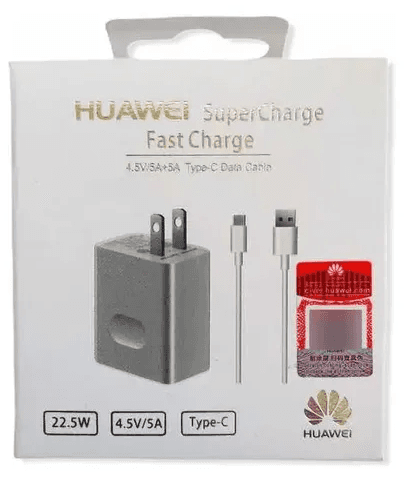 CARGADOR HUAWEI SUPER CHARGE 4.5V USB C