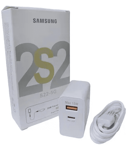 CARGADOR SAMSUNG 35 W TIPO C A C FAST CHARGER