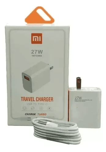 CARGADOR XIAOMI TRAVEL CHARGER TURBO 27W USB-C