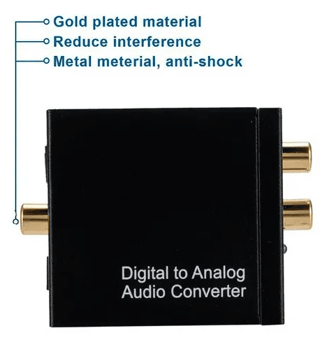 CONVERTIDOR DE AUDIO DIGITAL A ANALOGO