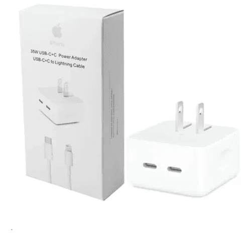 ESTACION DE CARGA 2 USB + 2 USB C APPLE 35W