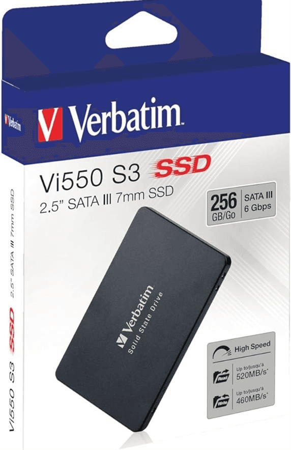 DISCO DURO SSD VERBATIM 256 GB