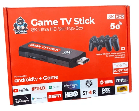 GAME TV STICK 8K ULTRA HD SET-TOP-BOX