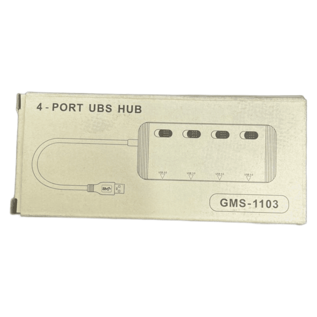 HUB USB 4 PUERTOS MOD GMS-1103