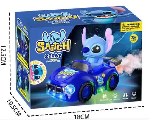 JUGUETE CARRO DE STICH HUMO