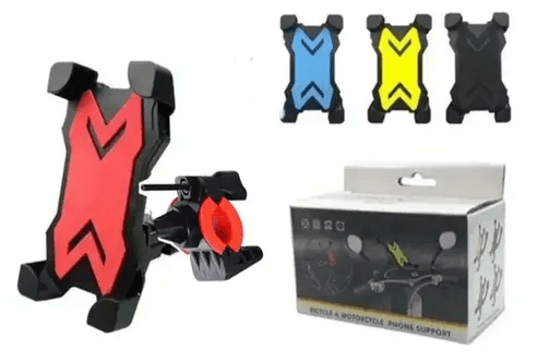 HOLDER CARGADOR PORTA CELULAR PARA MOTOCICLETAS MOD ZM-004