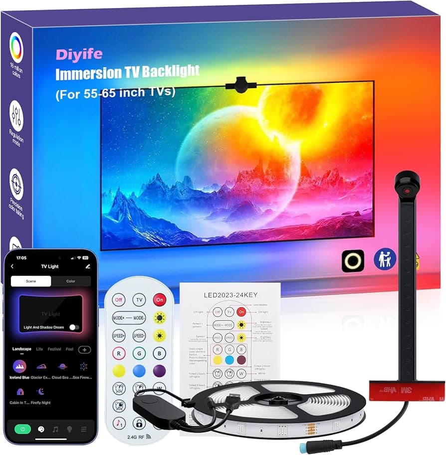 LUCES LED PARA TV IMMERSION TV BACKLIGHT