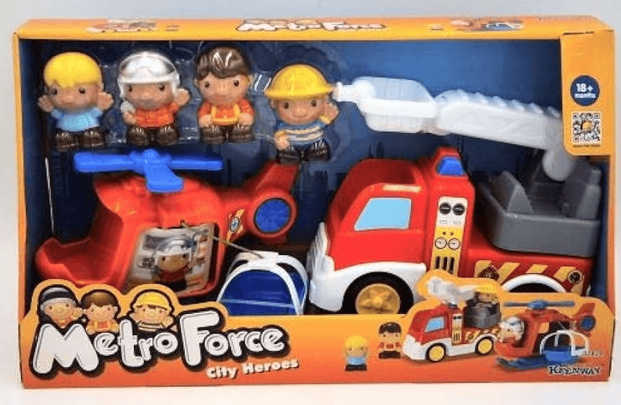 JUEGUETE METRO FORCE CITY HEROES
