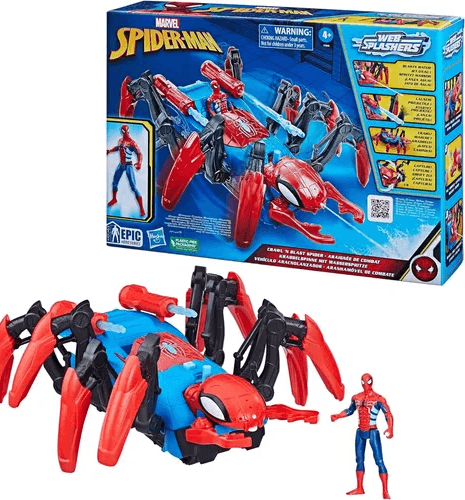 JUGUETE ARAÑA DE SPIDERMAN MARVEL