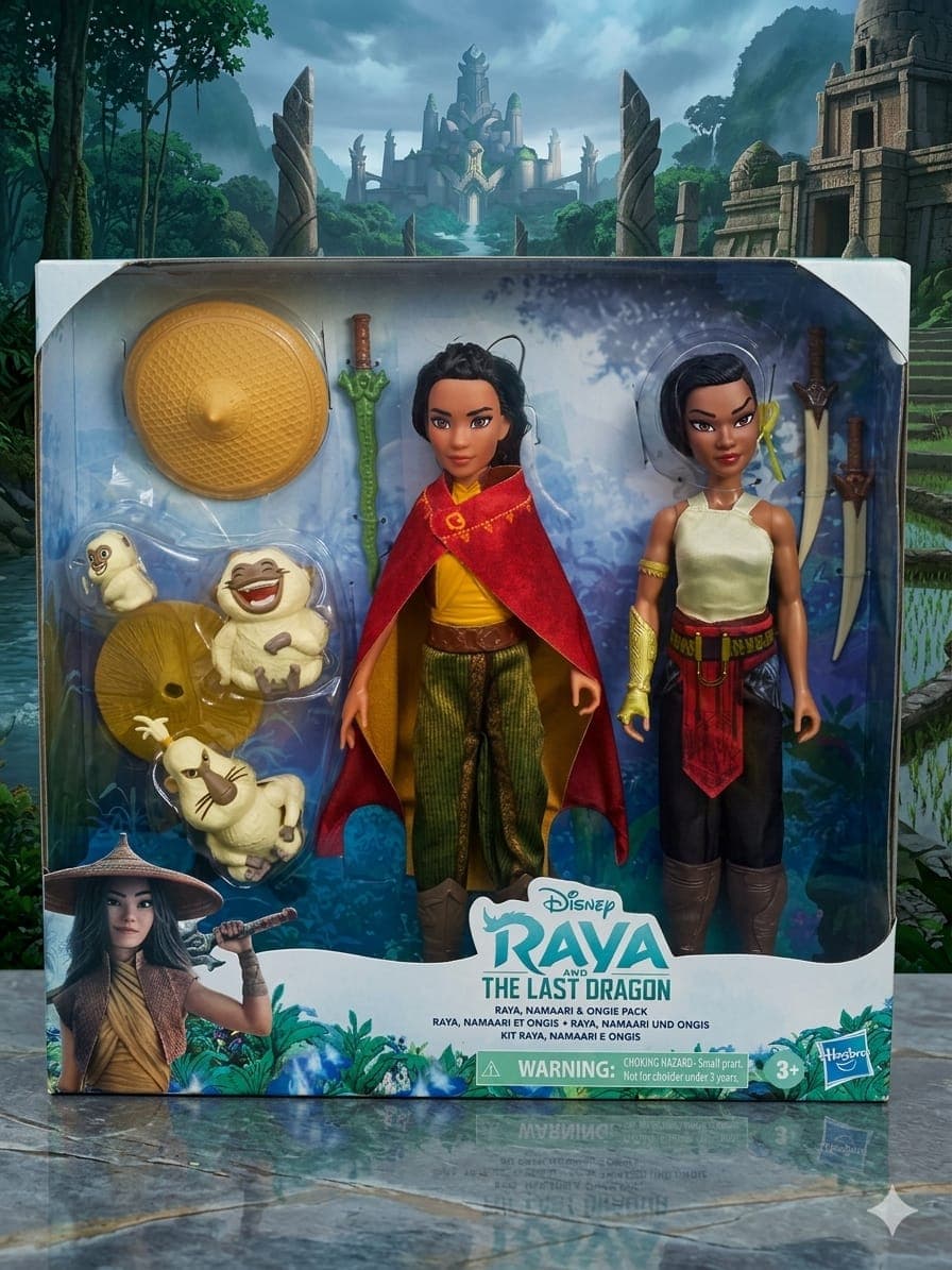 JUGUETE MUÑECA DISNEY RAYA AND THE LAST DRAGON