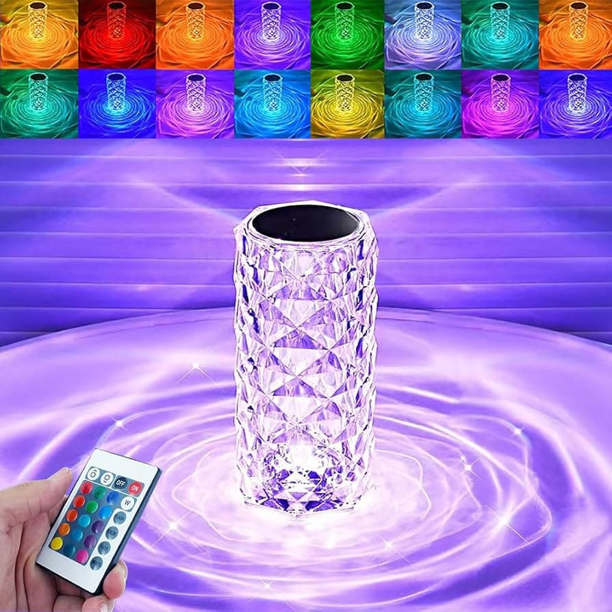 LAMPARA CRYTAL TABLE LAMP