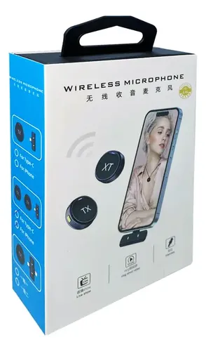 MICROFONO WIRELESS REDONDO TX