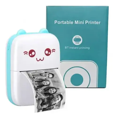 MINI IMPRESORA PORTÁTIL BT INSTANT PRINTING