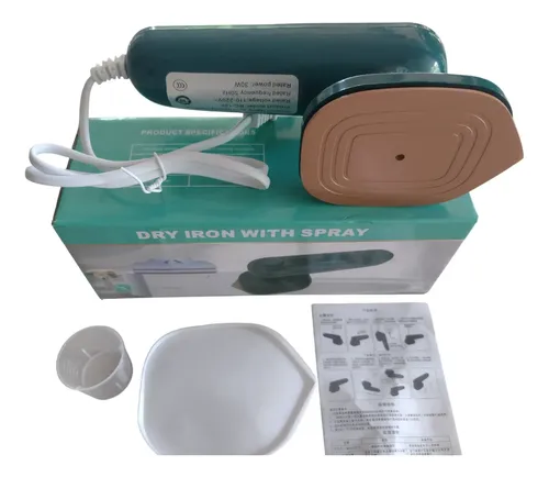 MINI PLANCHA DE ROPA DRY IRON WITH SPRAY