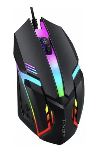 MOUSE ALAMBRICO RGB LIMEINE MODELO S1