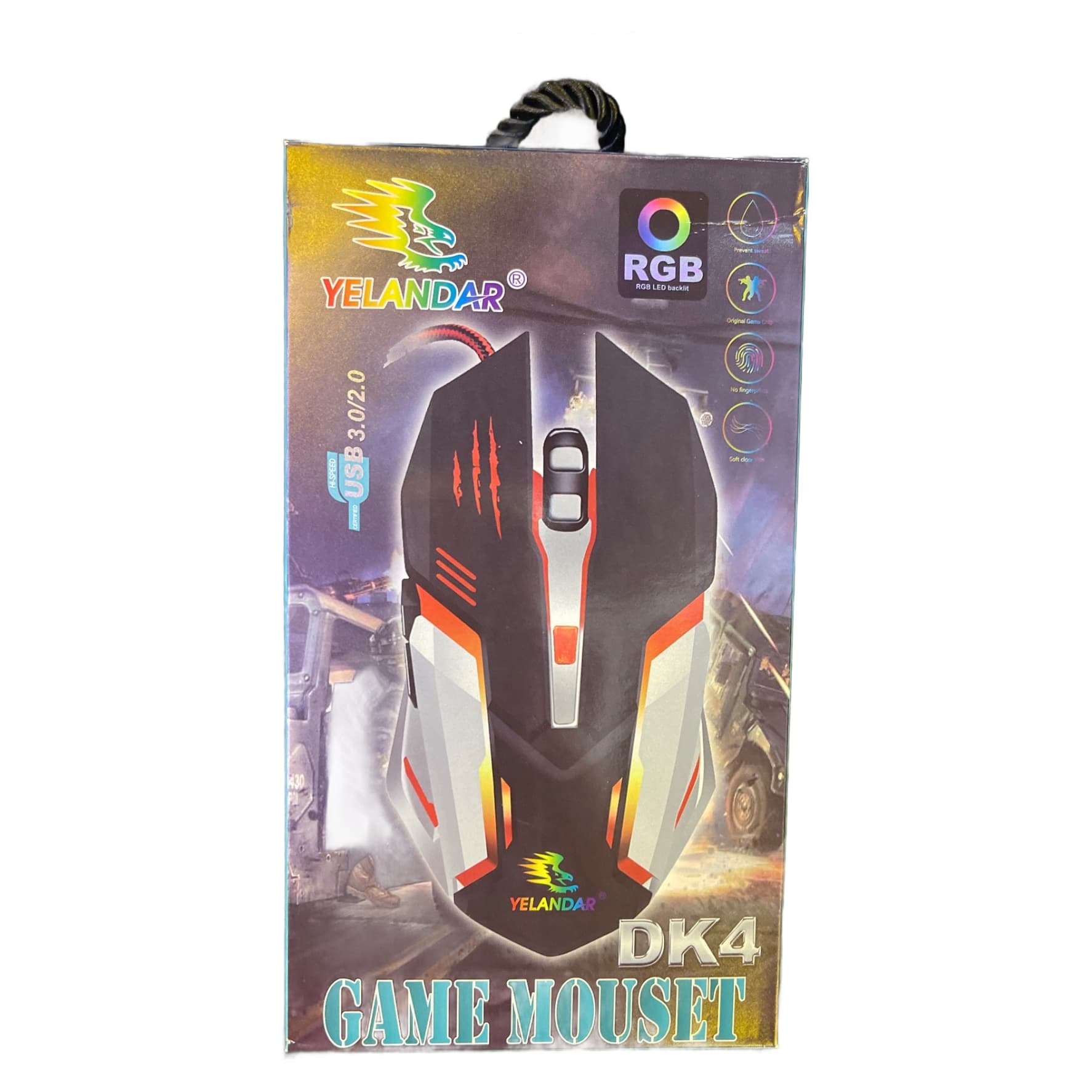 MOUSE YELANDER RGB DK4 USB 3.0/2.0