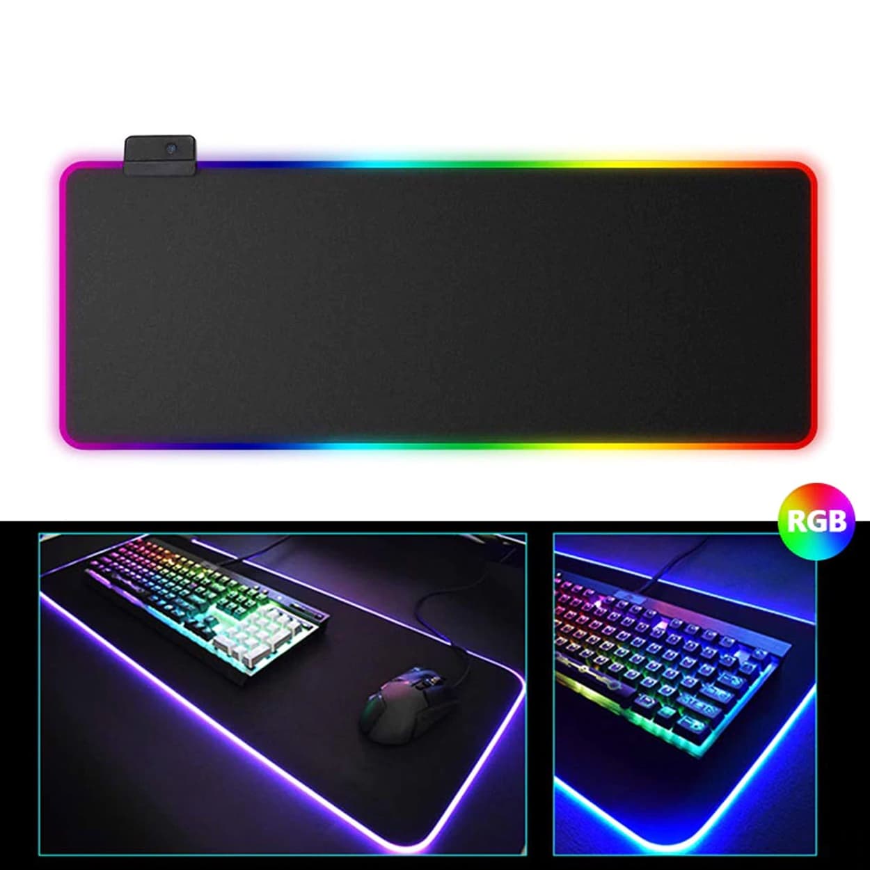 MOUSEPAD RGB LUMINOUS SIZE-XL