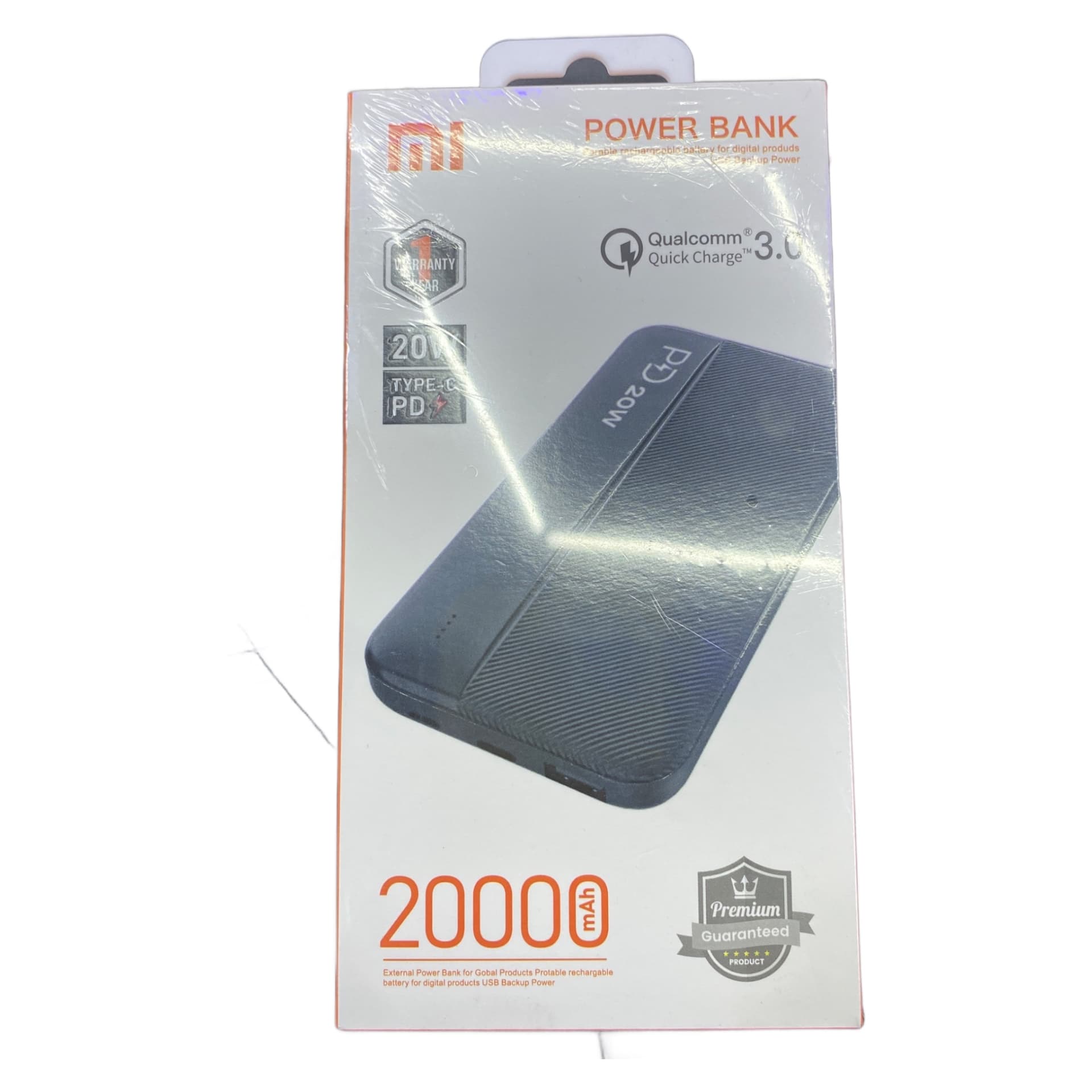 POWER BANK 20000MAH REDMI TIPO C 2 USB