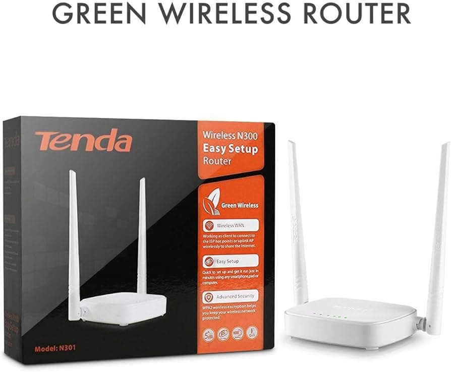 ROUTER TENDA N300 2 ANTENAS N301