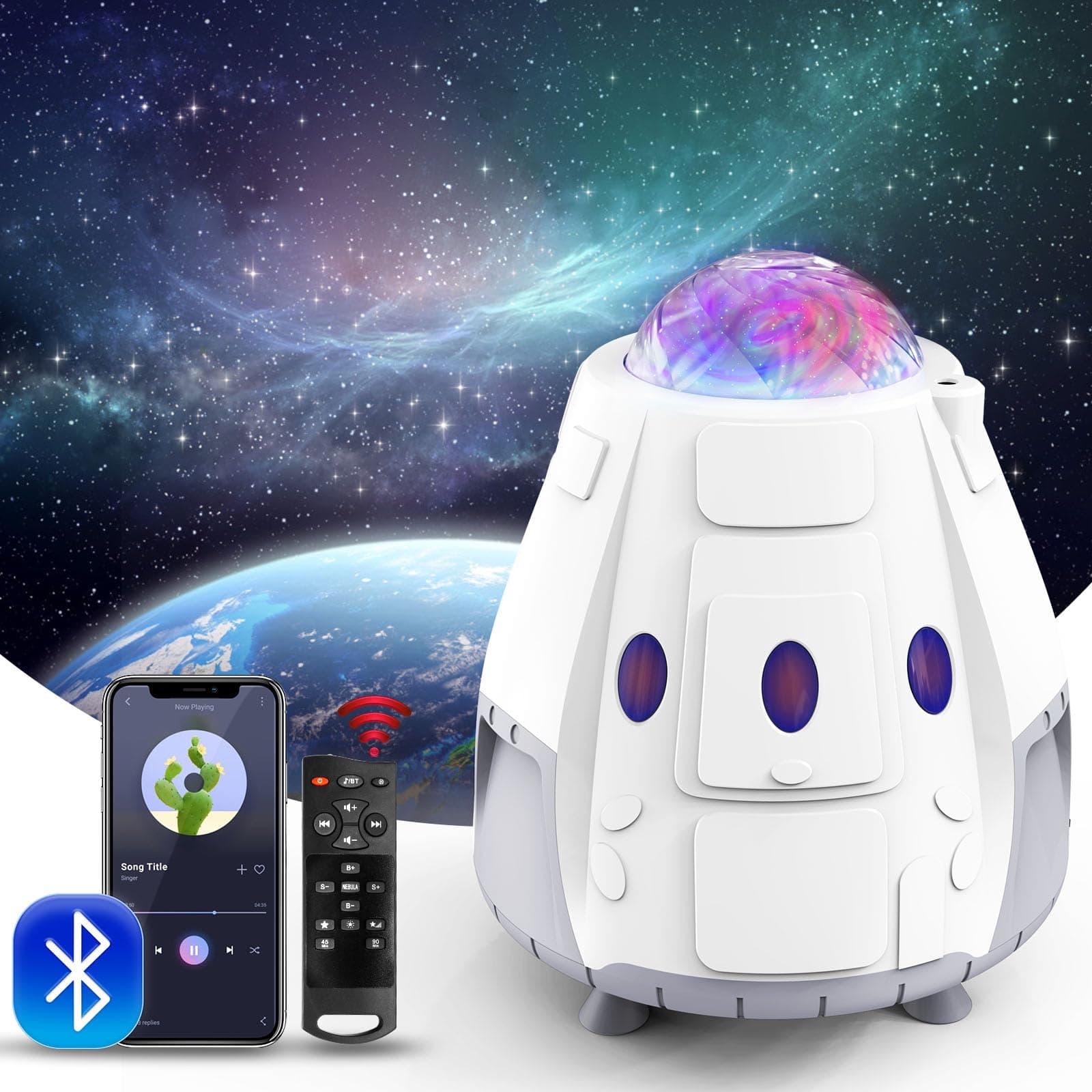 PROYECTOR DE GALAXIA CAPSULE SPACE MOD TKC01