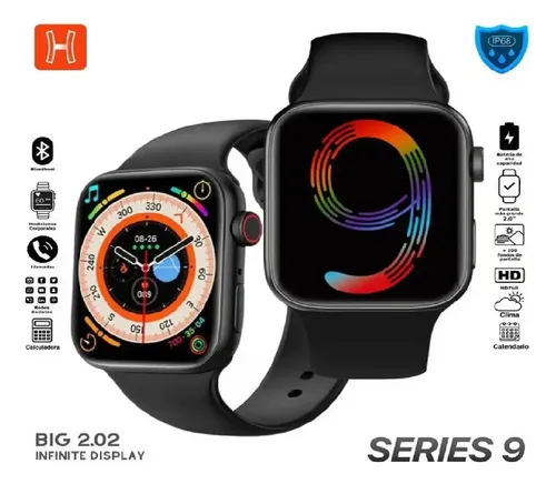 RELOJ SMART WACH T900 PRO MAX SERIES 9 45MM